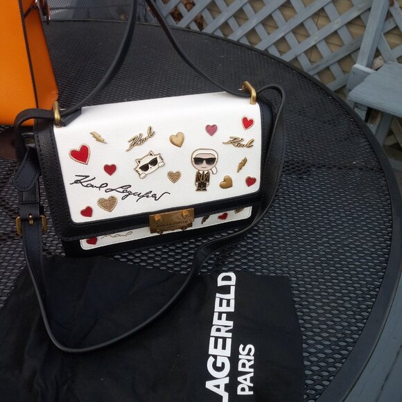 KARL LAGERFELD PARIS Corinne Crossbody Bag $ 248 - Picture 4 of 7